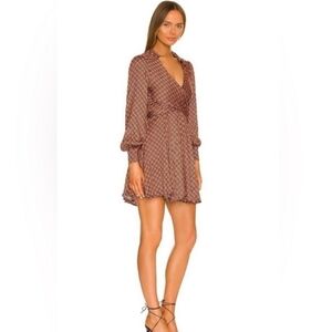 Free People It Takes Two Mini Dress in Night Combo, Size S
